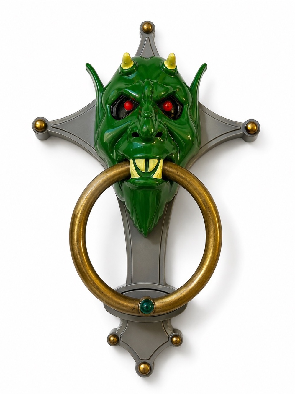 Vintage Talking Light-Up Gargoyle Doorbell Wall Decor – Trendmasters Halloween
